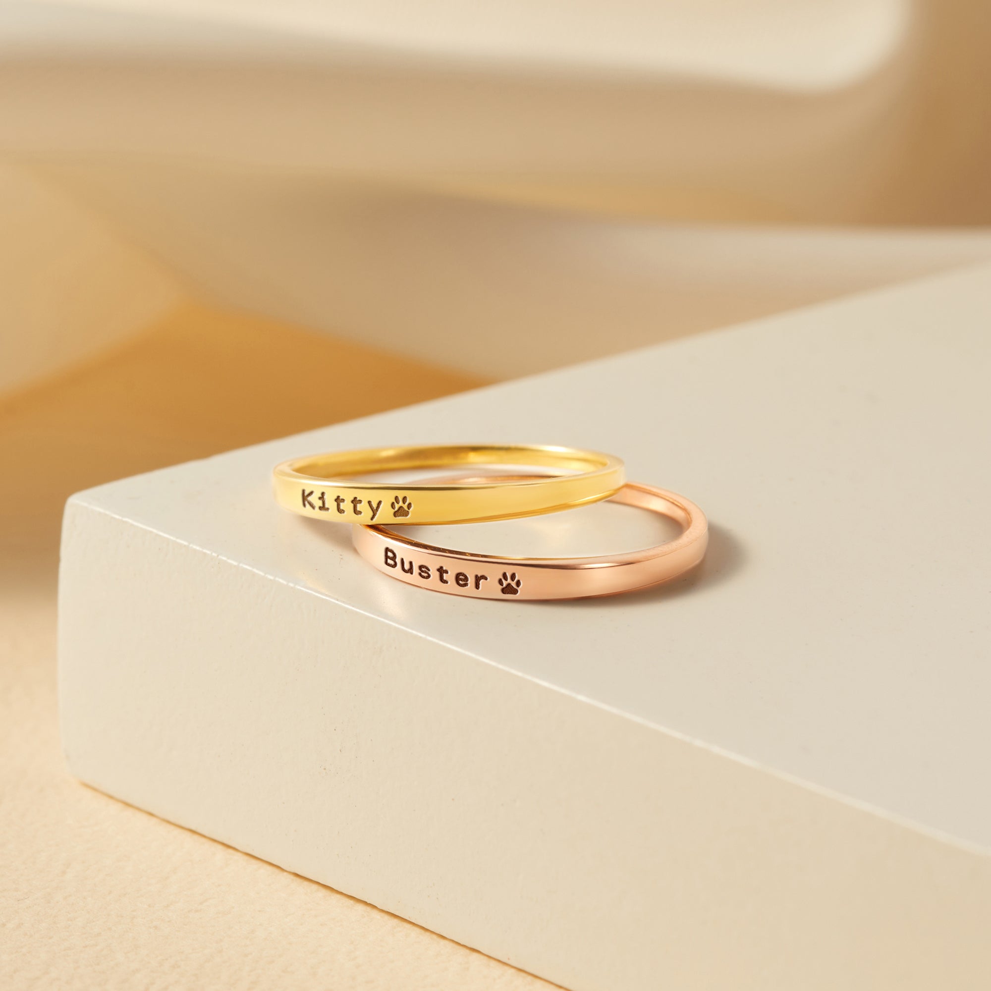 Personalized Pet Name Ring
