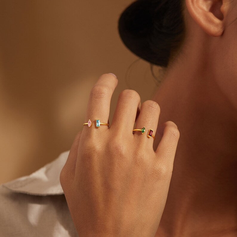 Birthstone Ring For New Mom