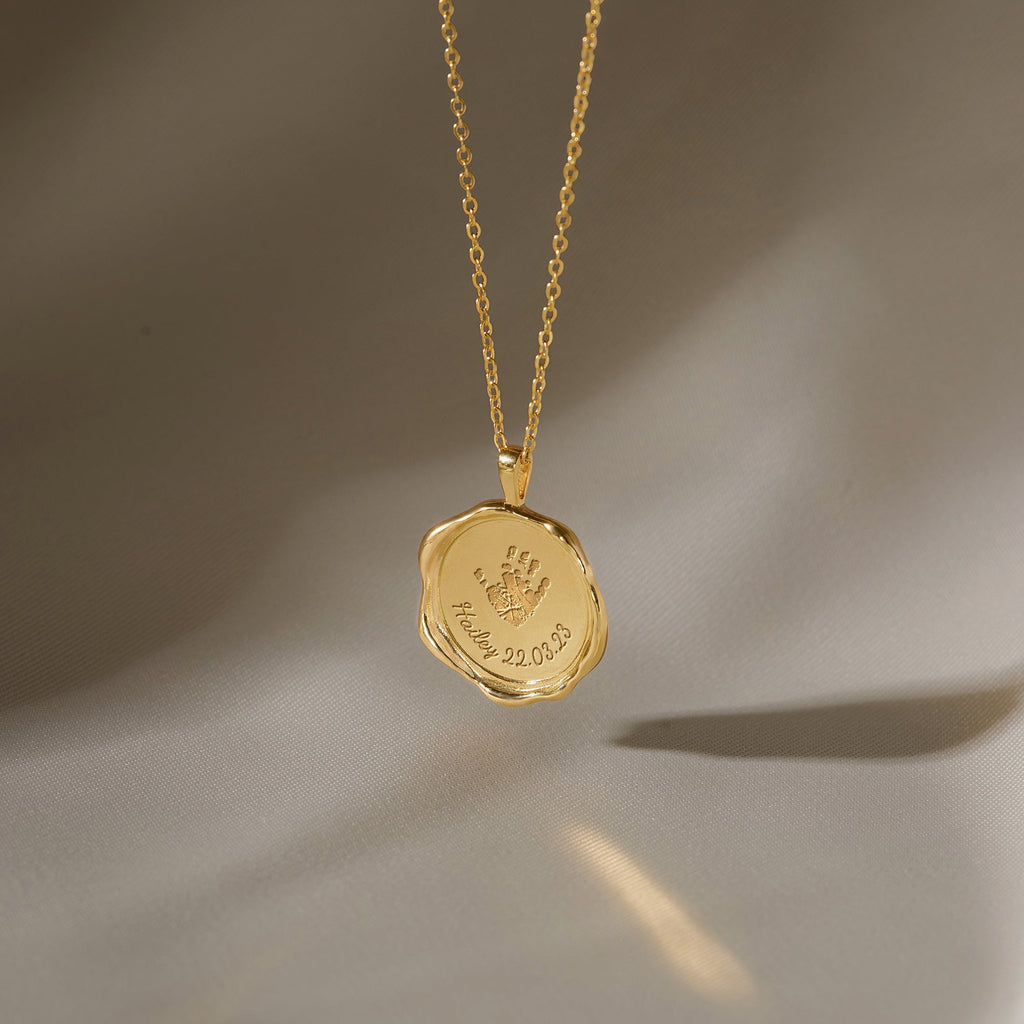 Baby Footprint Necklace