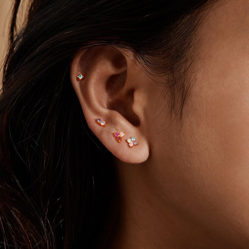 Family Birthstone Earrings