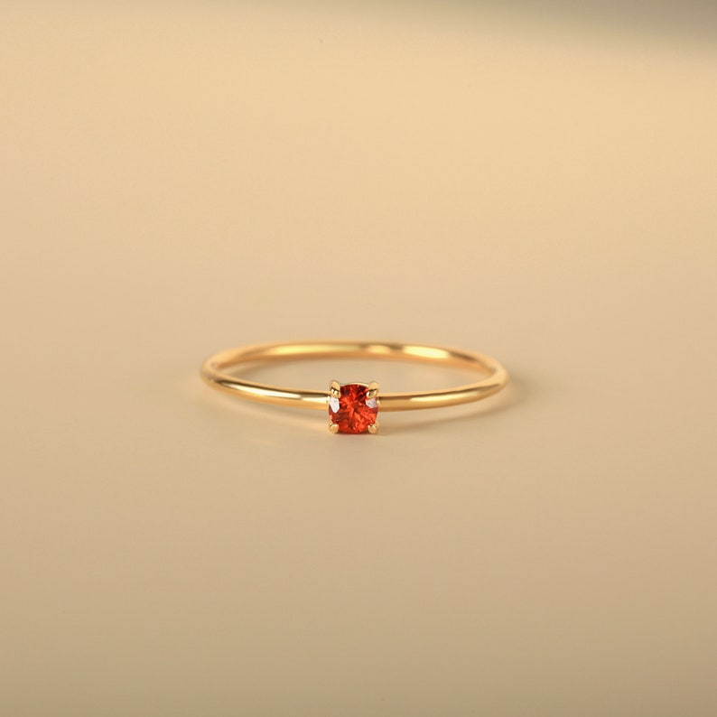 Stackable Birthstone Ring