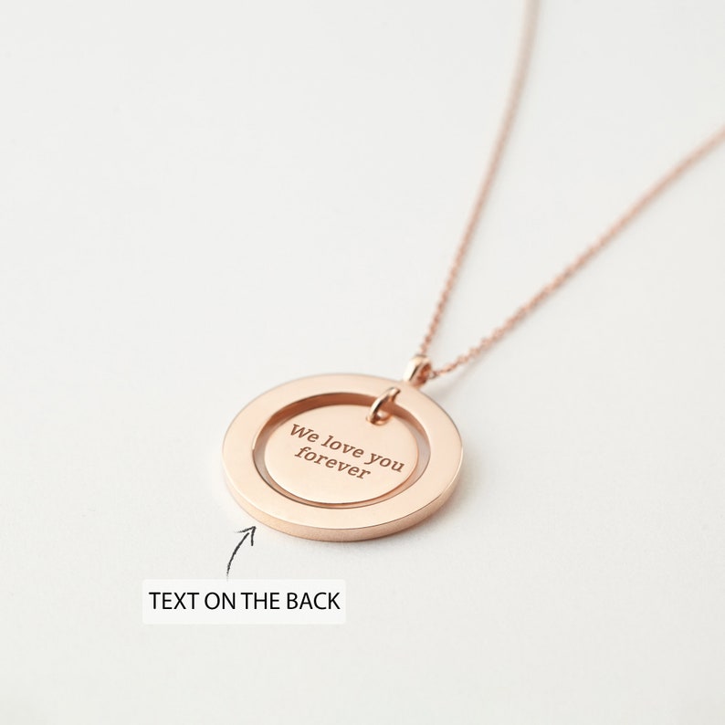 Actual Print Necklace For New Mom