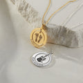 Actual Print Necklace For New Mom