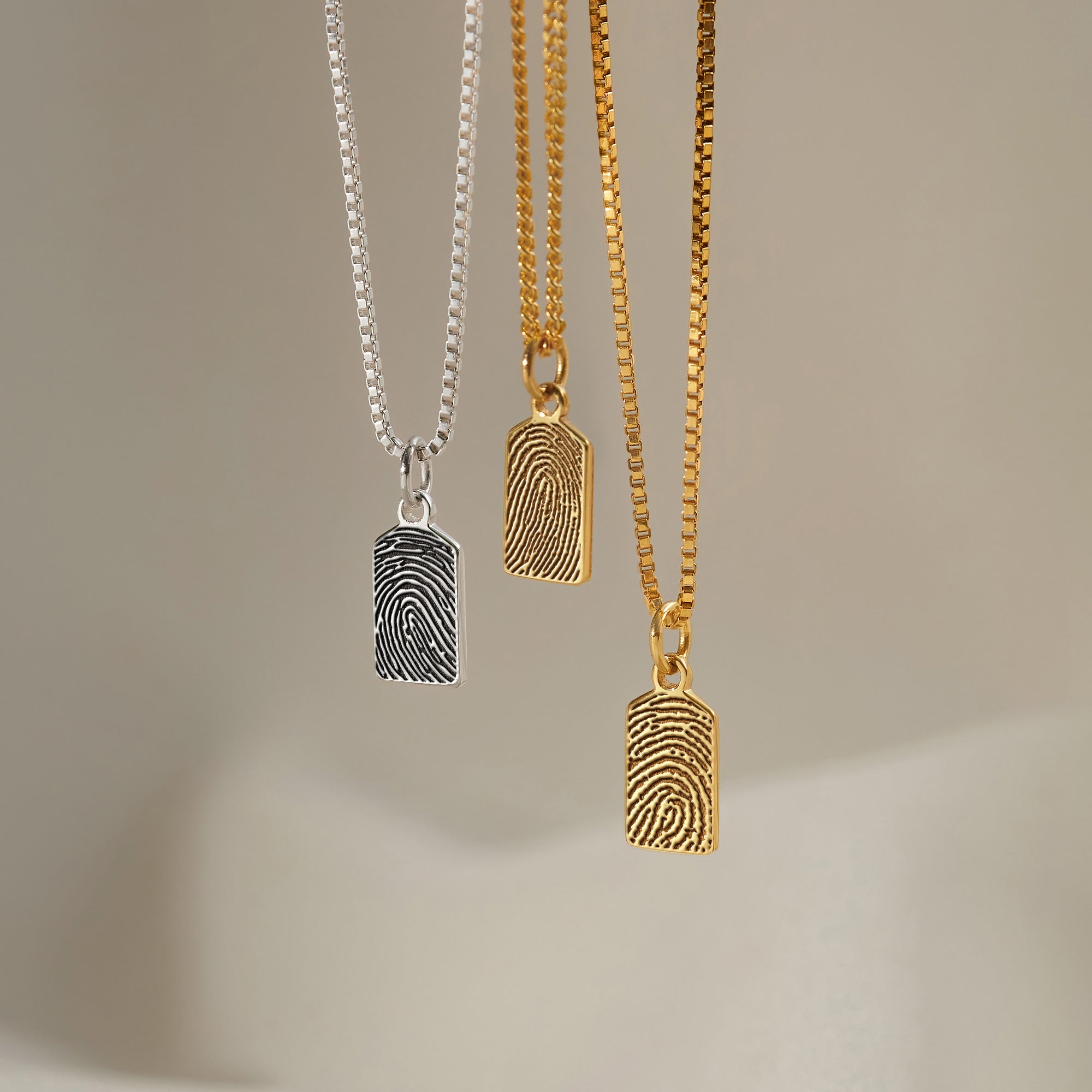 Custom Fingerprint Necklace