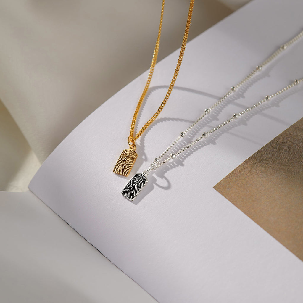 Custom Fingerprint Necklace