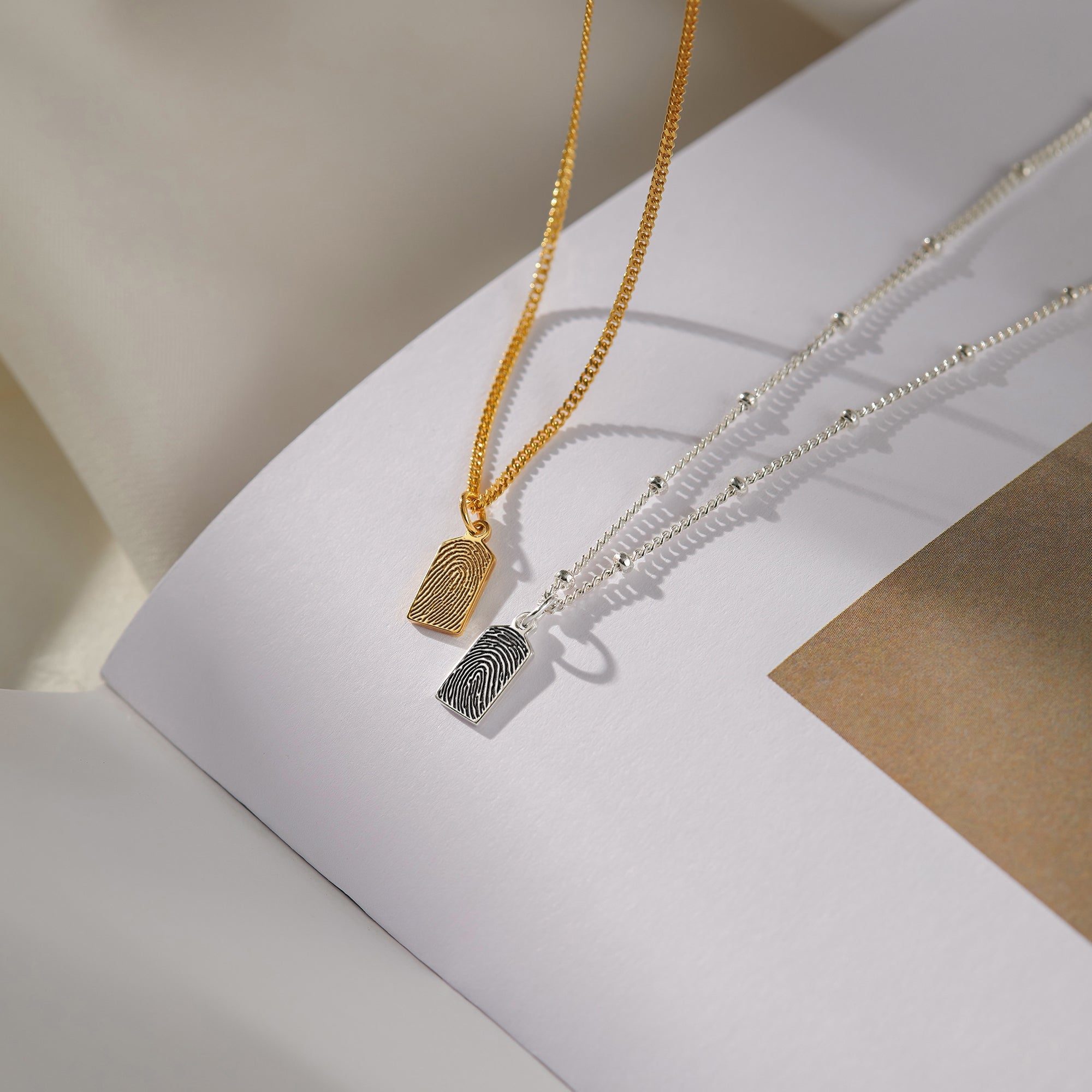 Custom Fingerprint Necklace