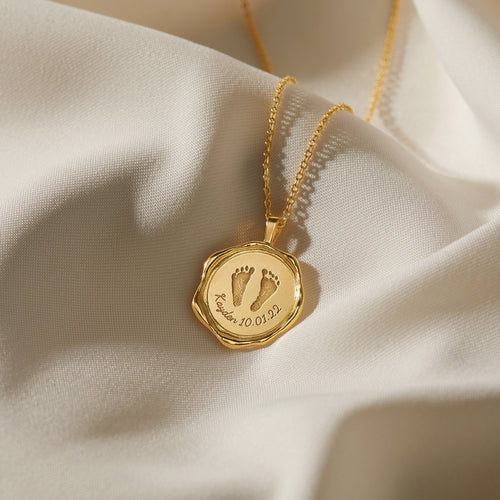 Baby Footprint Necklace