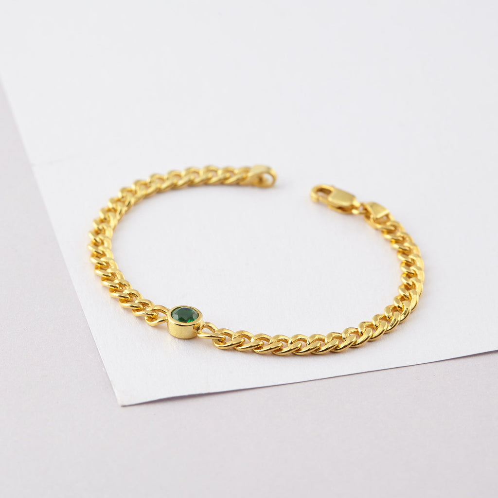 Baby Birthstone Bracelet