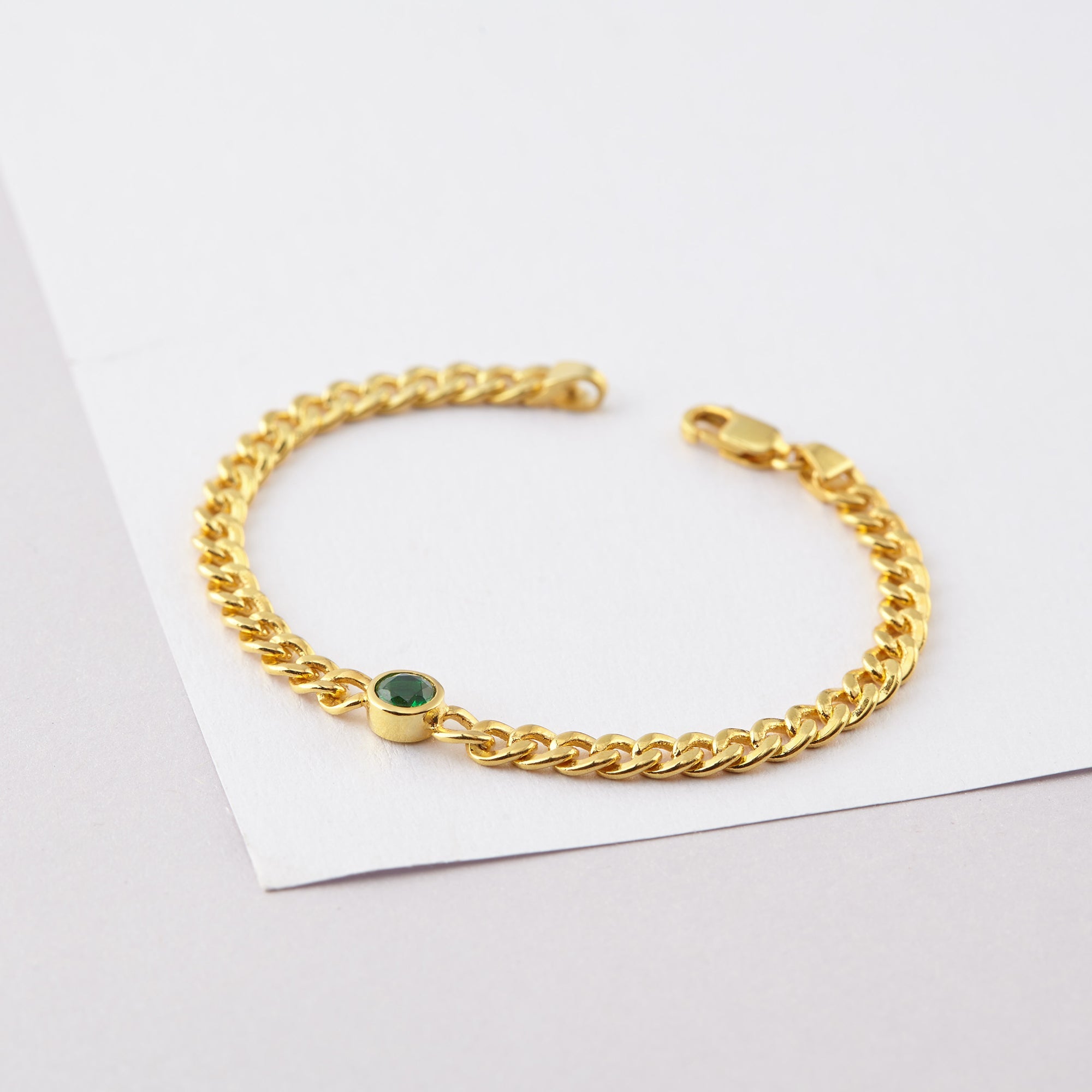 Baby Birthstone Bracelet