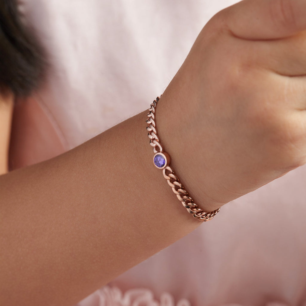 Baby Birthstone Bracelet