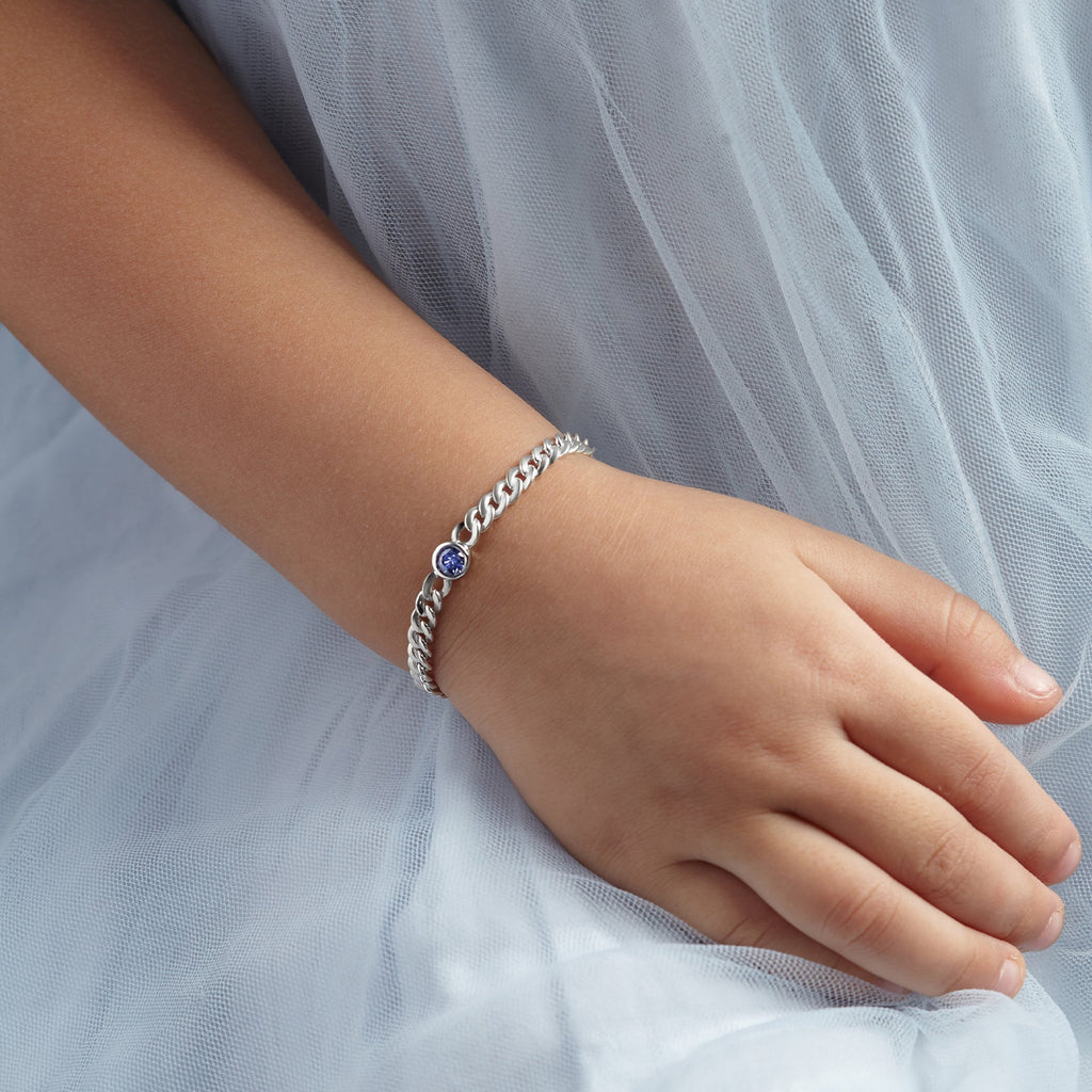 Baby Birthstone Bracelet