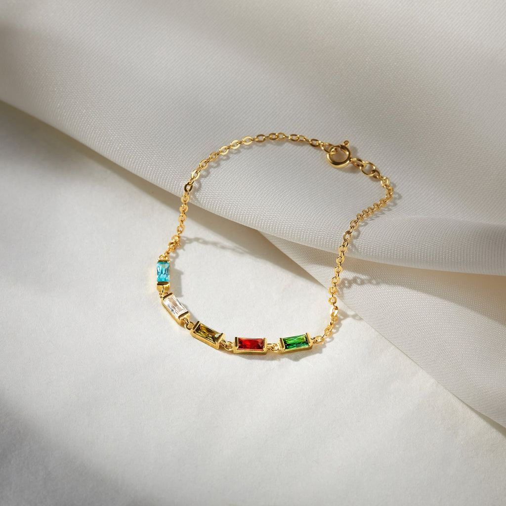 Custom Birthstone Bracelet For Mother