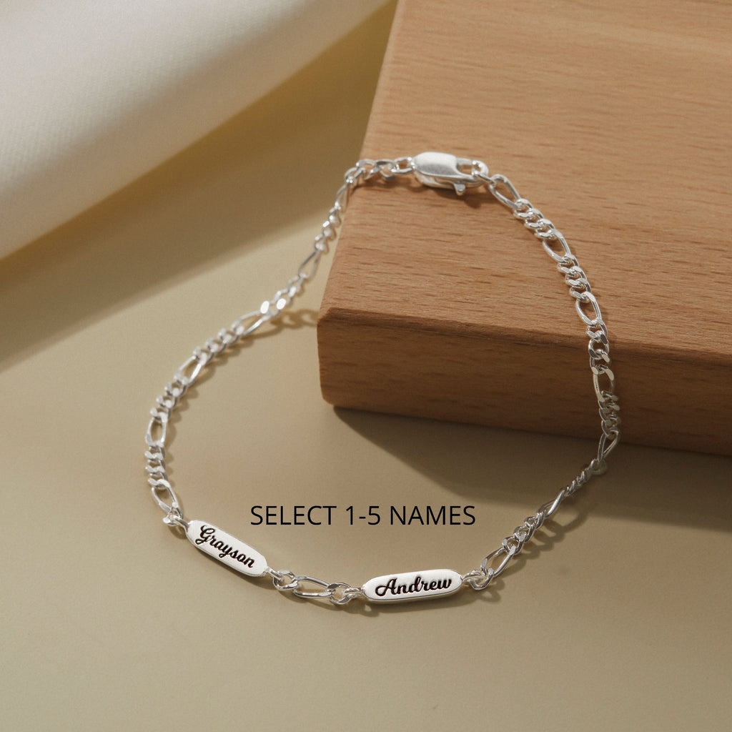 Mother Bracelet With Kids Names
