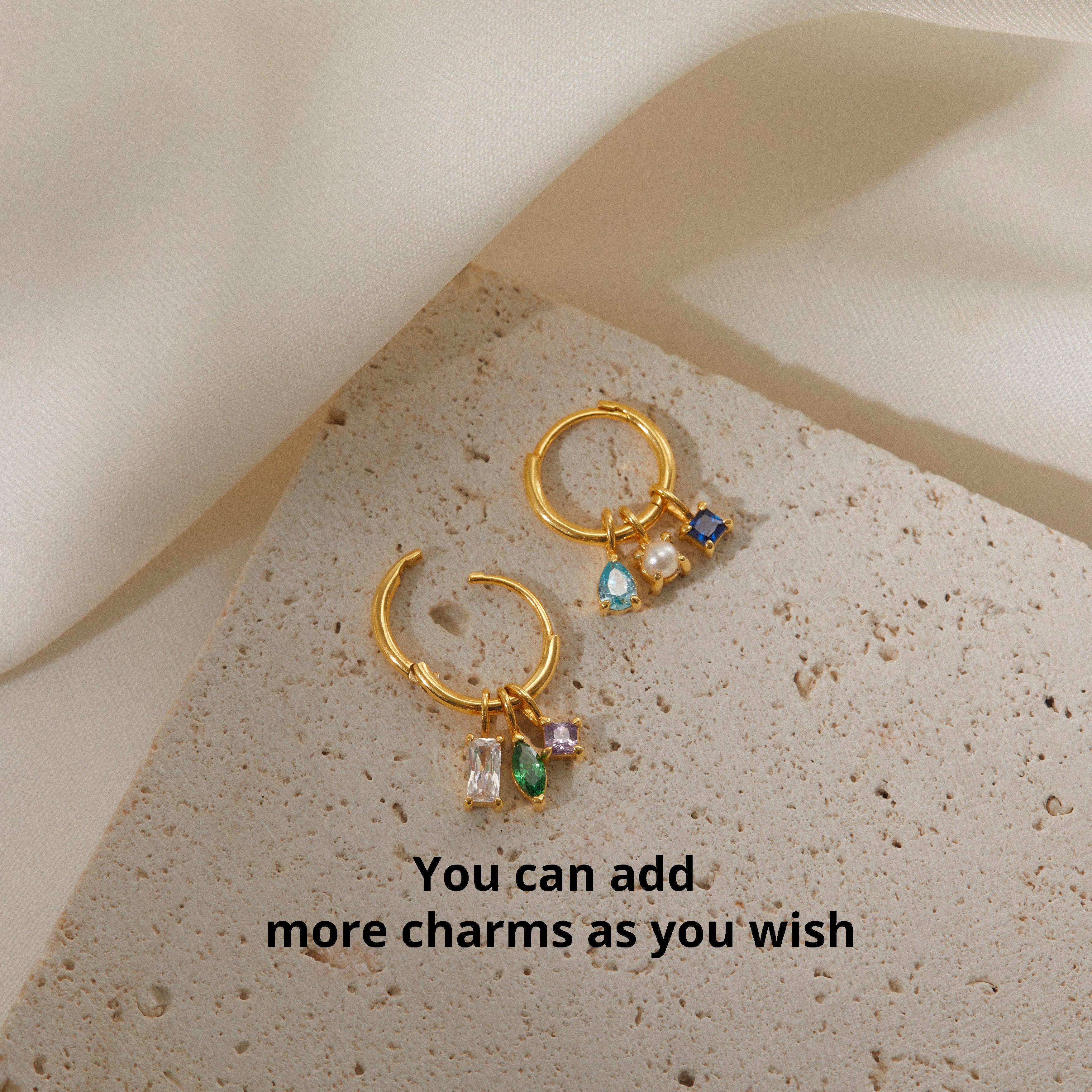 Multiple Birthstone Earrings