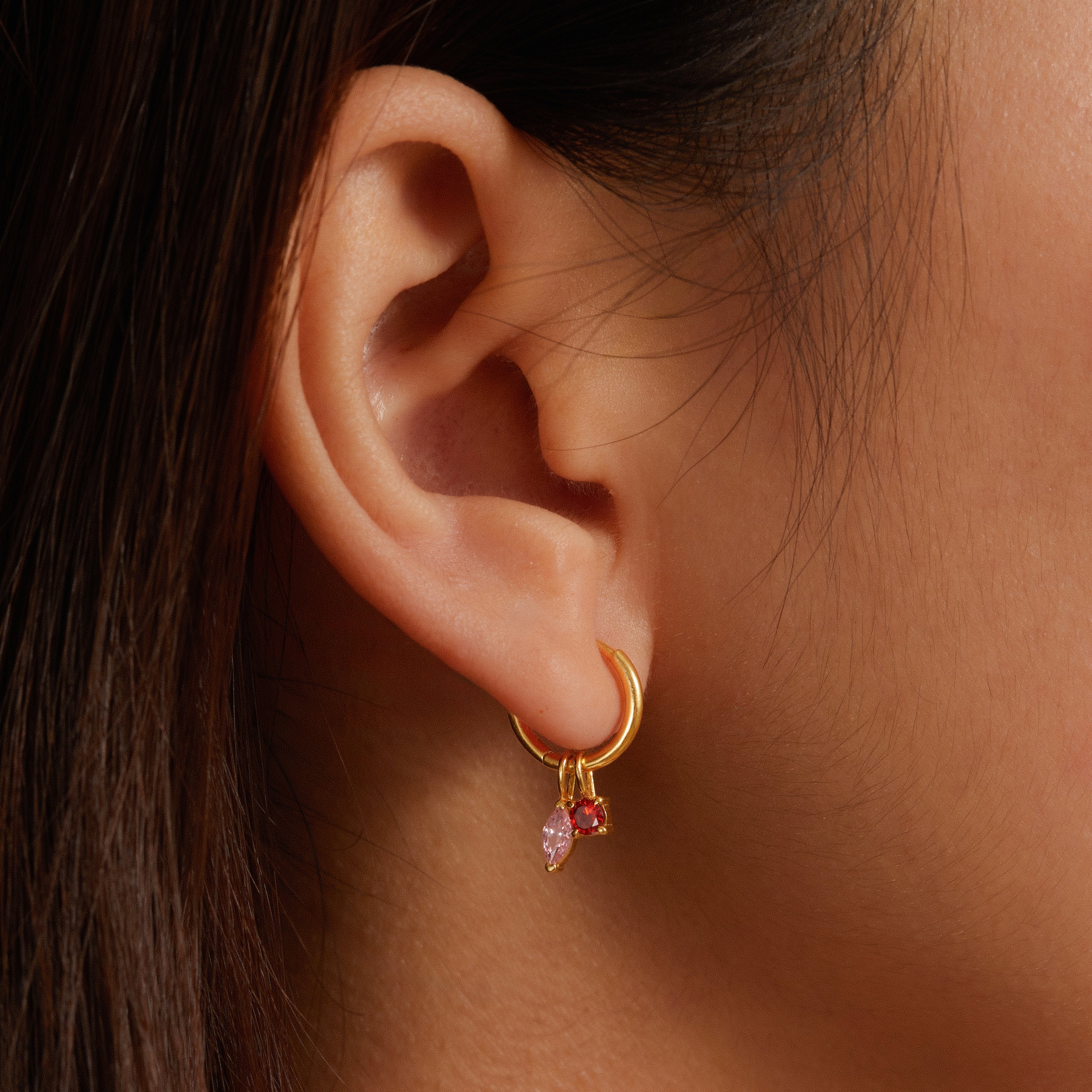Multiple Birthstone Earrings