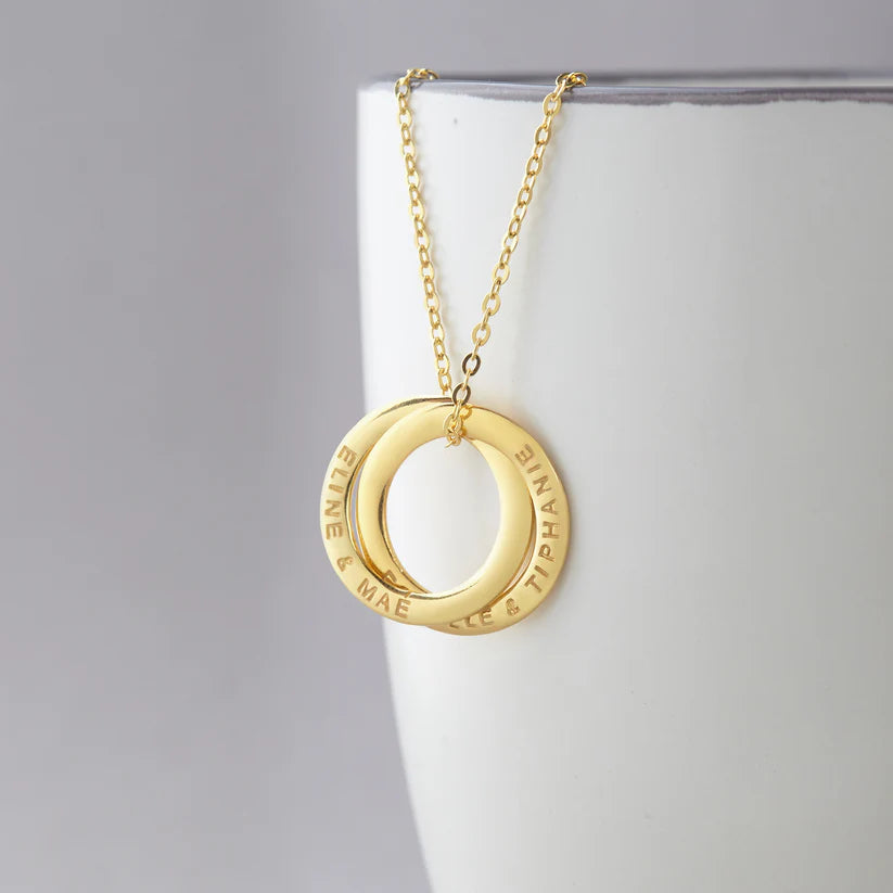 Mother Necklace 5 Rings
