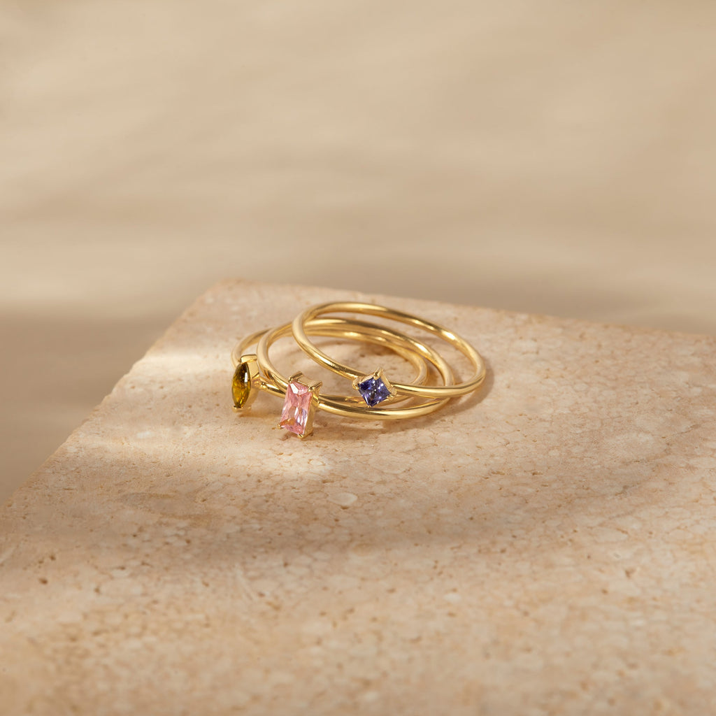 Stackable Birthstone Ring