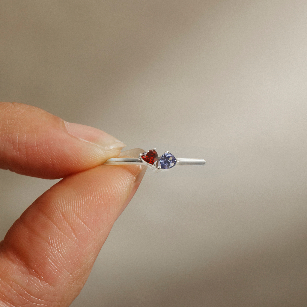 Two Birthstone Ring