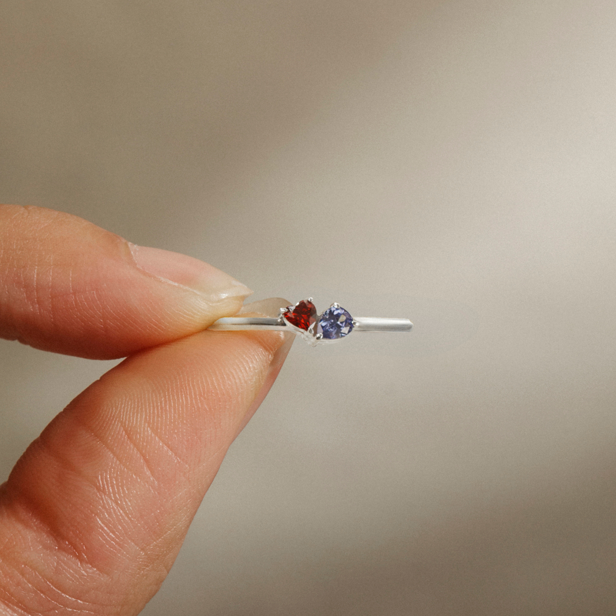 Two Birthstone Ring