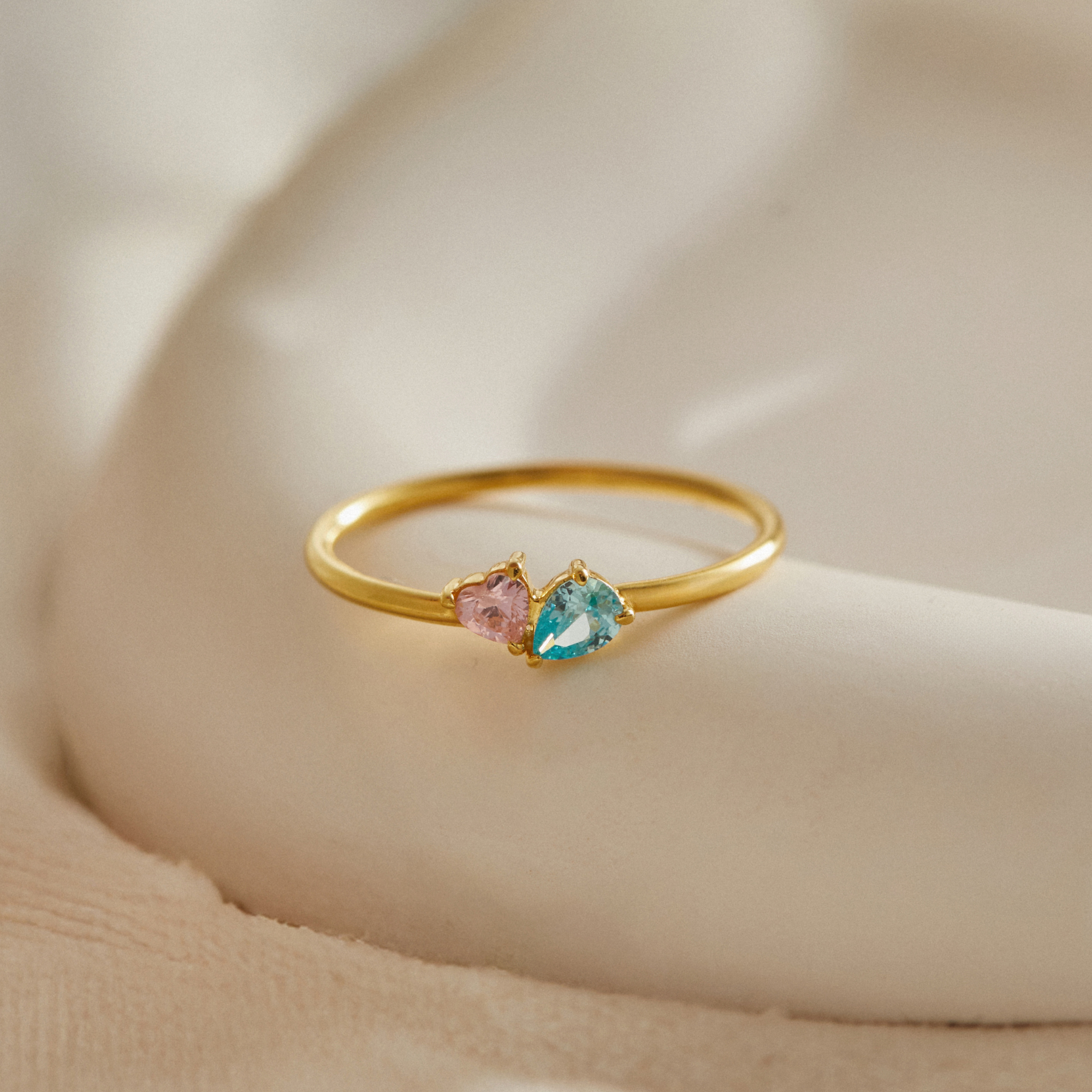 Two Birthstone Ring