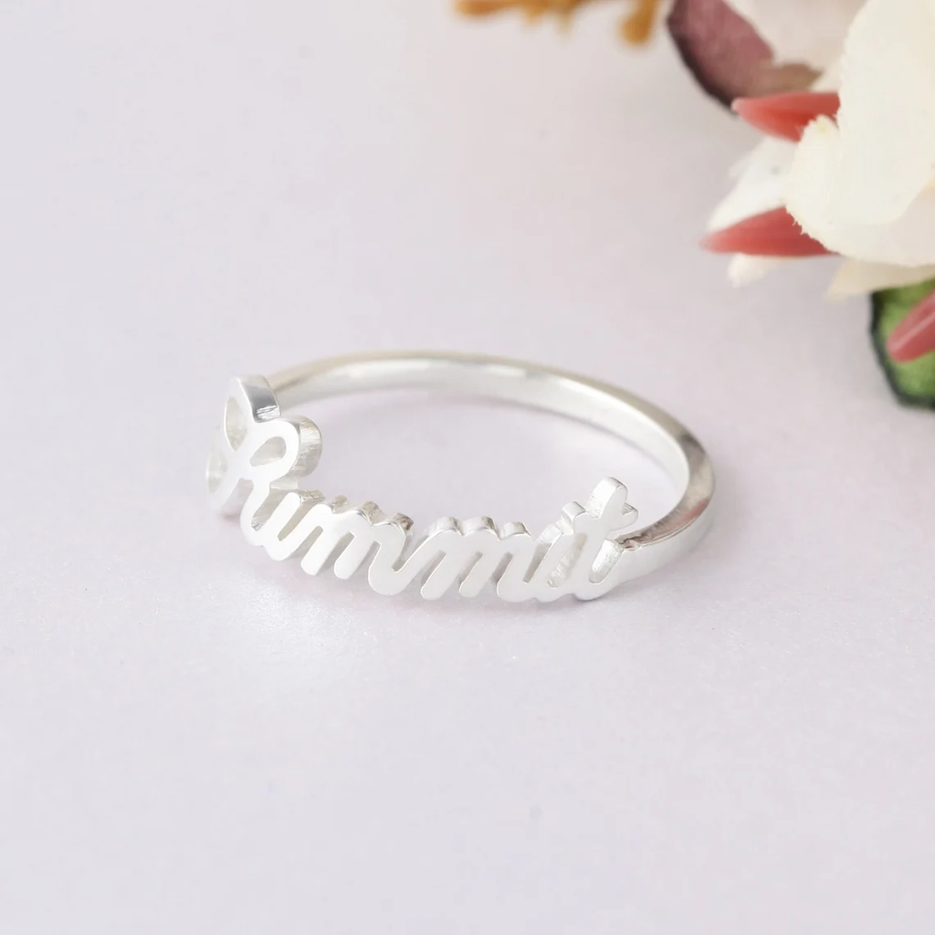 Stackable Rings with Names