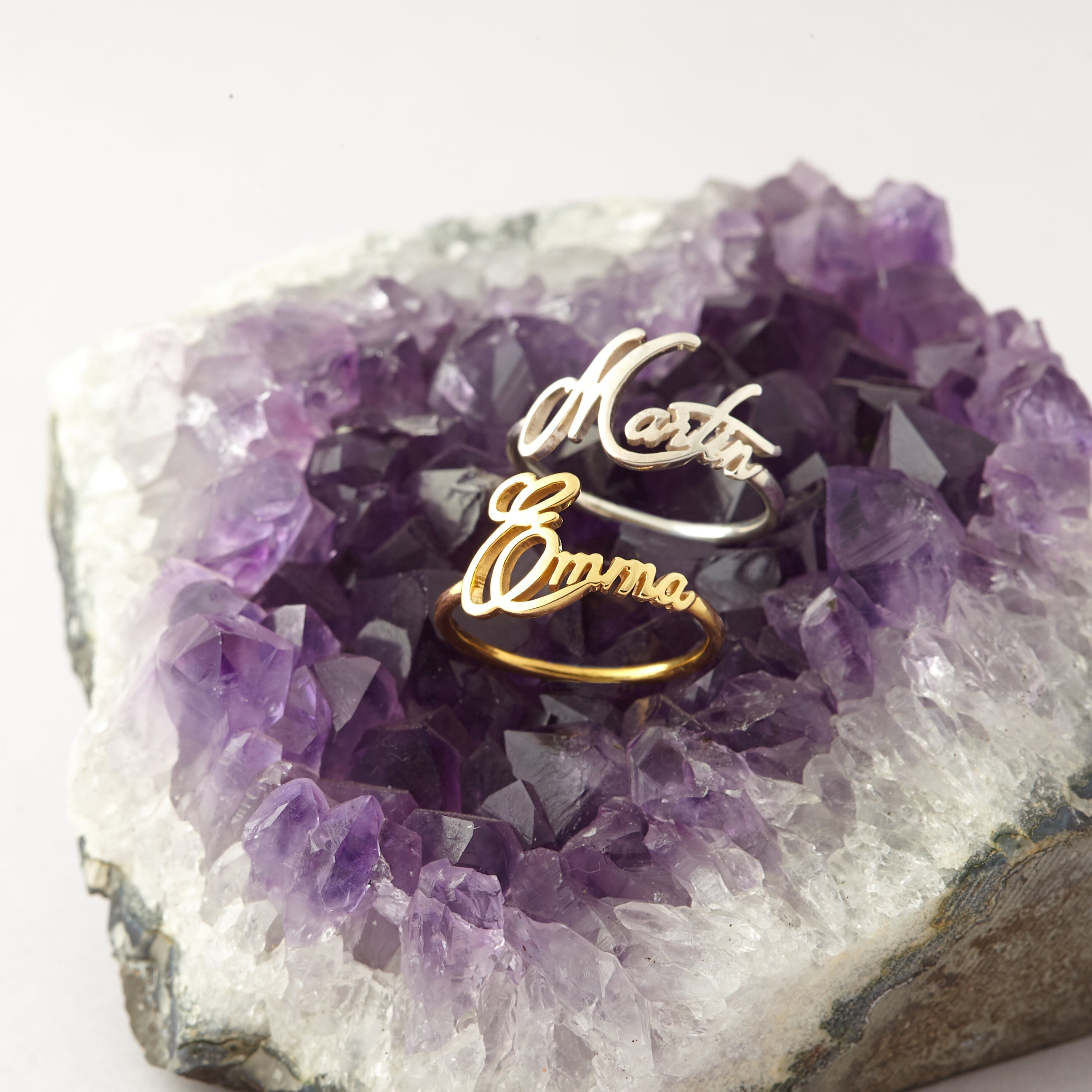 Custom Name Ring