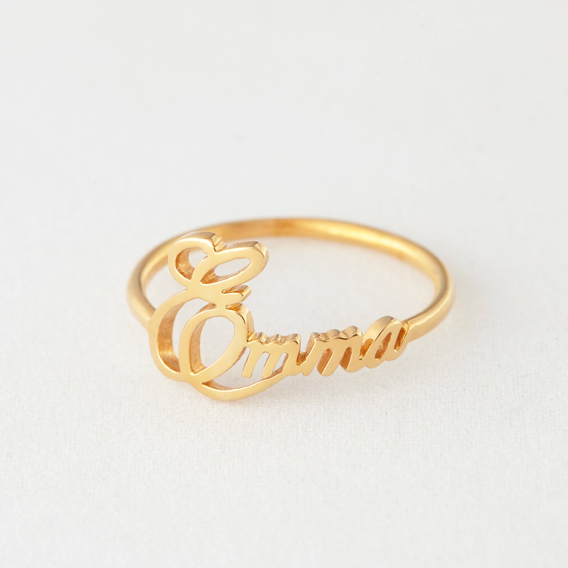 Custom Name Ring