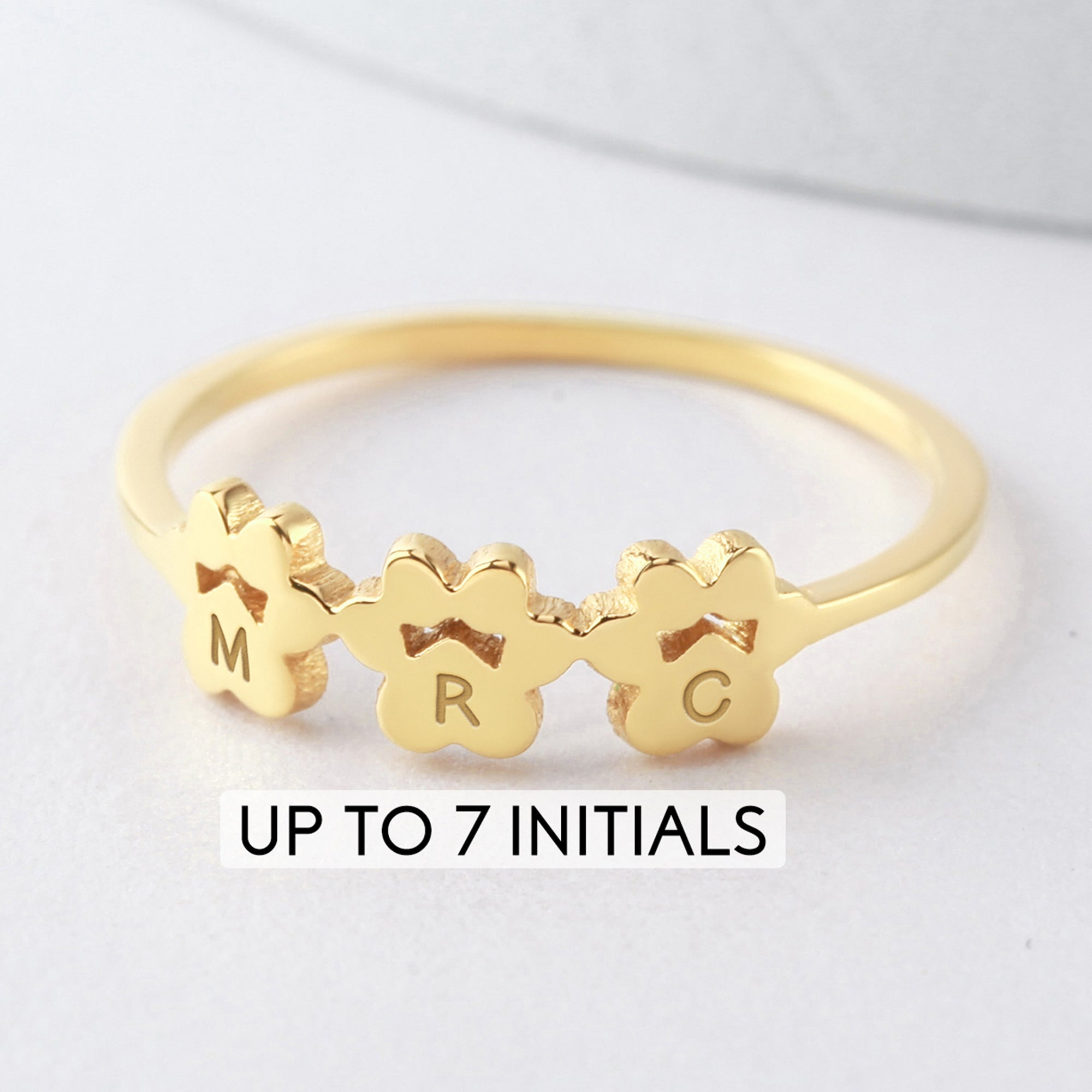 Pet Paw Print Ring
