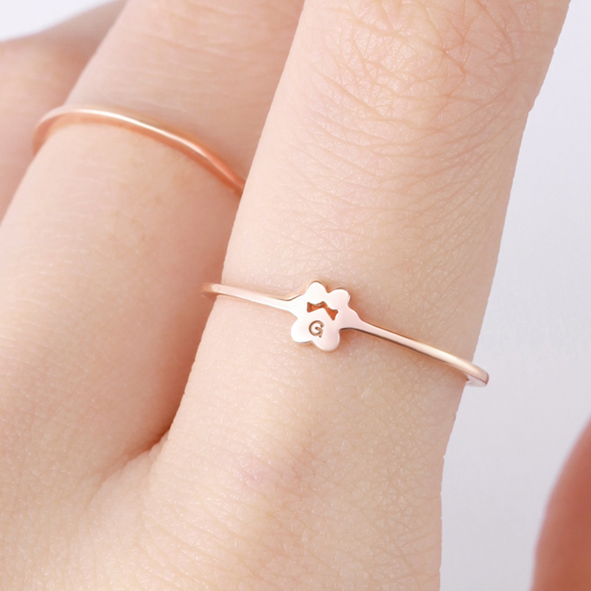 Pet Paw Print Ring