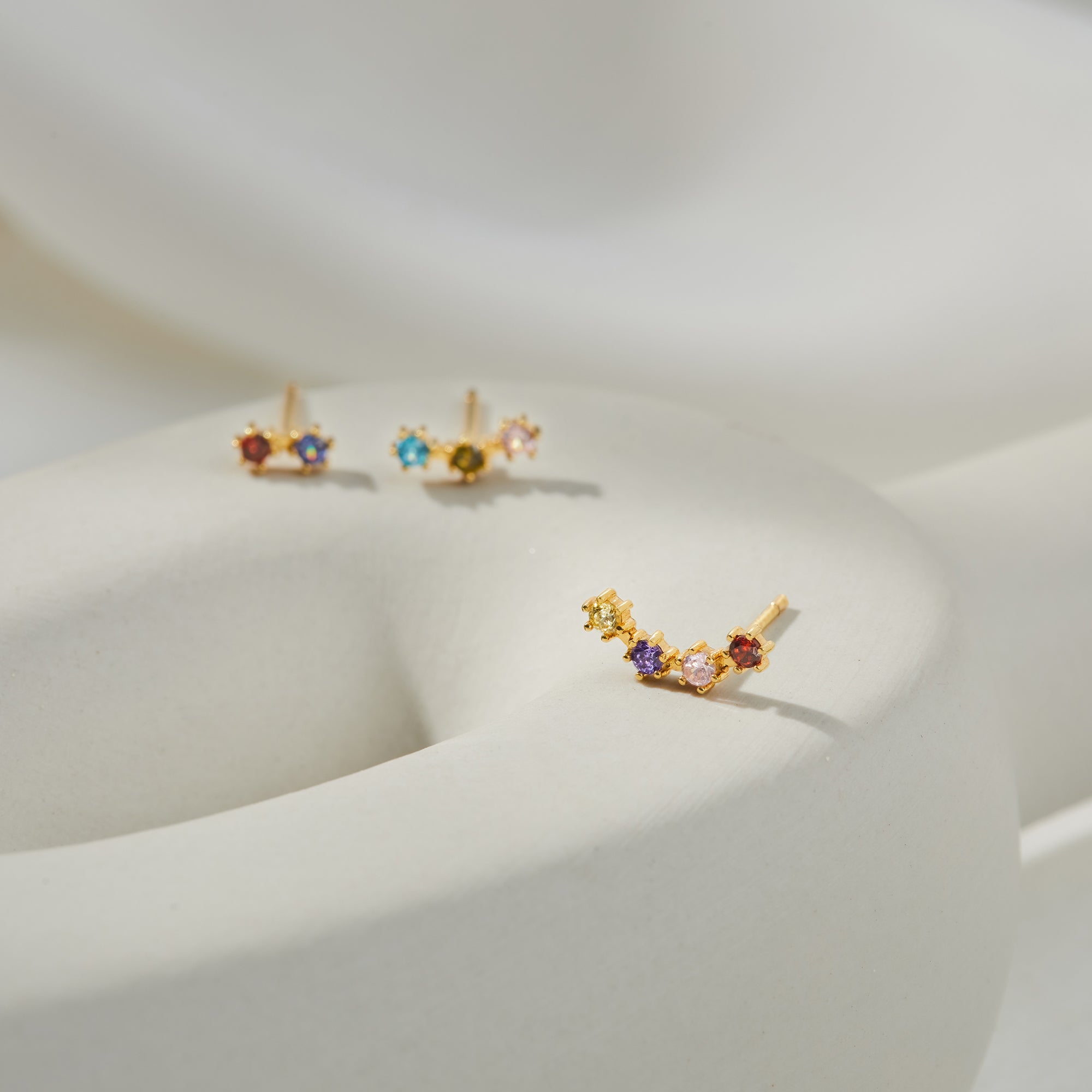 Custom Birthstone Earrings For Mom