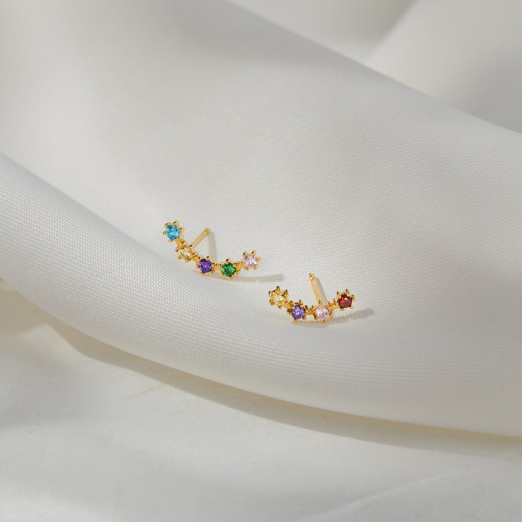 Custom Birthstone Earrings For Mom