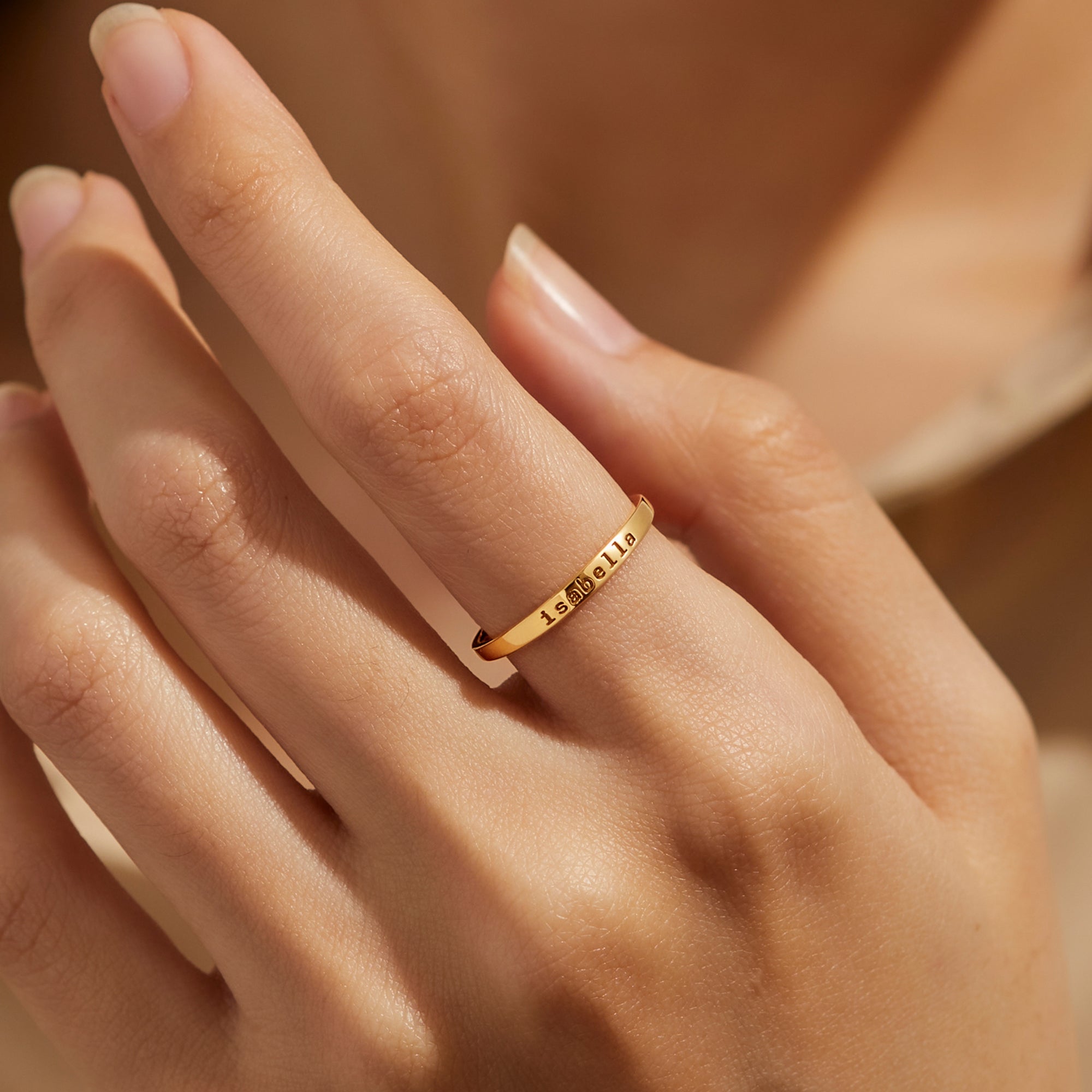 Personalized Pet Name Ring