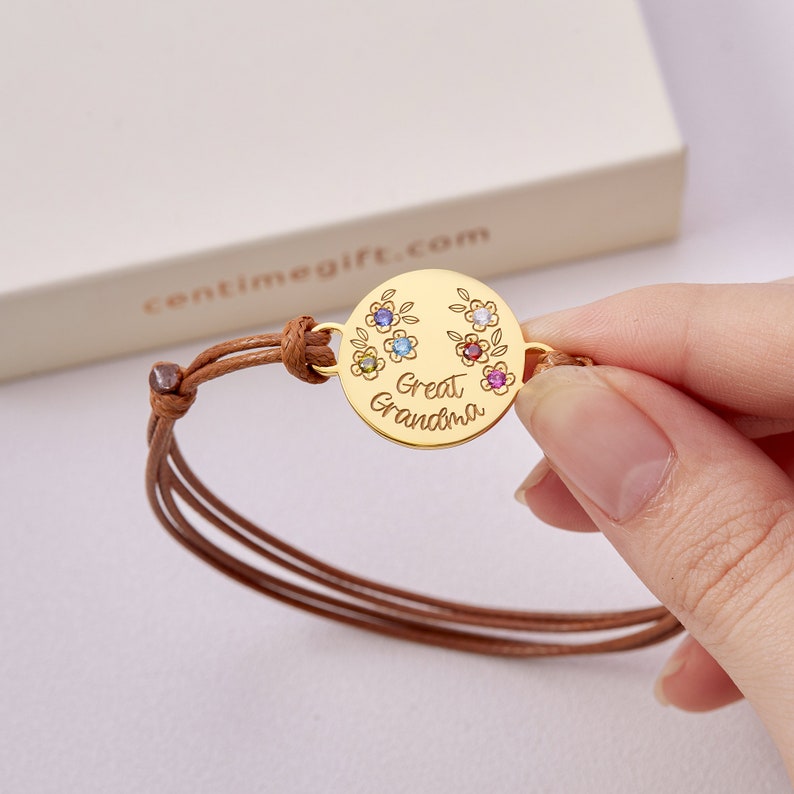 Mom's Bracelet With Kids Birthstone